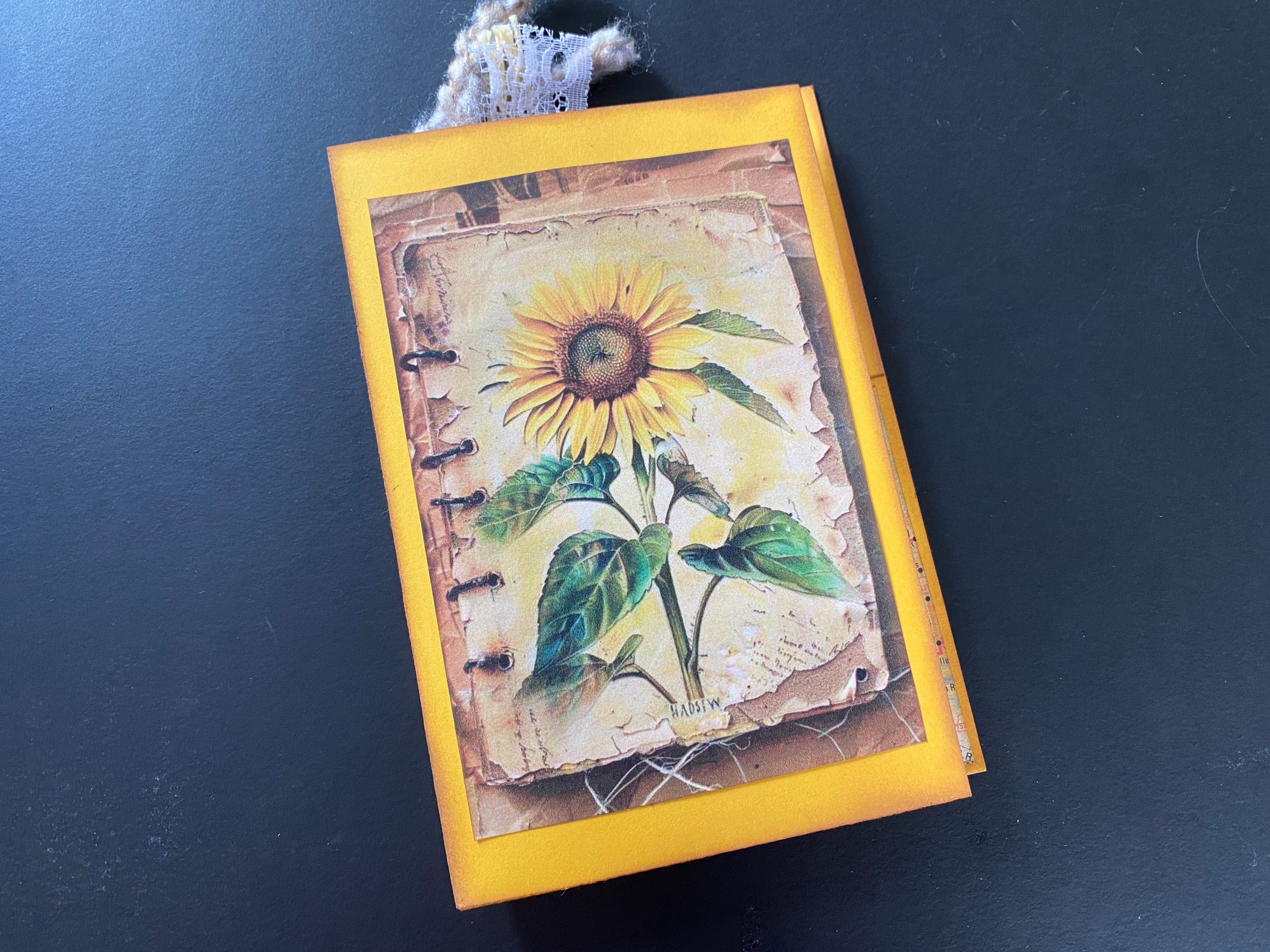 Mini Sunflower Journal